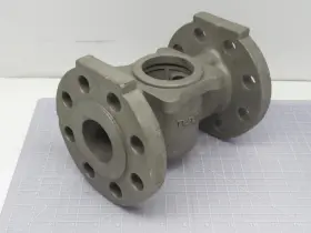 JK001 TUFLINE Flanged Valve
