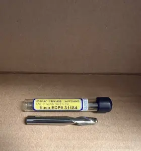 31184 ULTRA TOOL Carbide End Mill Radius Flute Uncoated