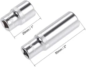 A19082300UX0029 UXCELL Drive Shallow Socket Set #2