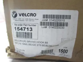 154713 VELCRO Yards Sew Hook Roll #3