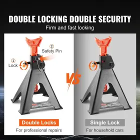 D0102HGJ08V VEVOR Jack Stands Car Double Locking #3