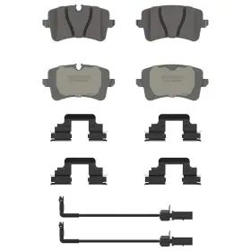 Wagner Oex1547am Oex Rear Disc Brake Pad Set Premium Semi - Met For Porsche M