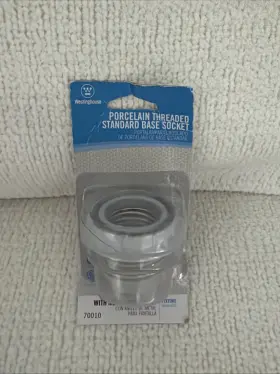 LIGHTING7001000 WESTINGHOUSE Porcelain Socket Shade
