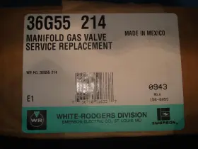 36G55-214 WHITE RODGERS Slow Natural Gas Valve #2