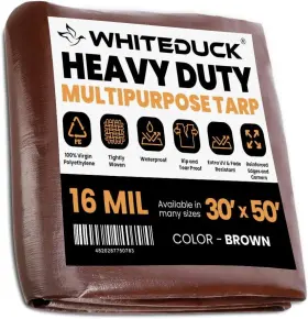 554404930505 WHITEDUCK Poly Tarp Cover Mil