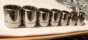WSBD-7RC WILLIAMS Drive Point Socket Set