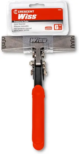 WS6N WISS Crescent Straight Handle Seamer Rawhide
