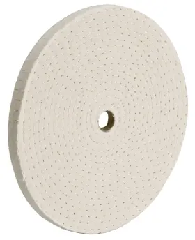 D2497 WOODSTOCK Buffing Wheel Spiral Sewn Ply Hole