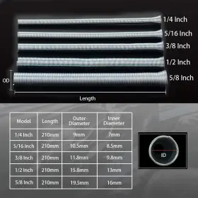 644925533443 WOSTORE Spring Tubing Benders Pipe Kit #2