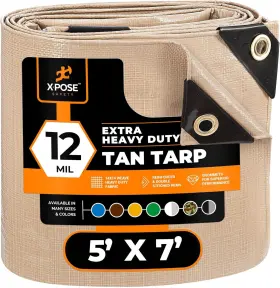 THD-57-X XPOSE SAFETY Poly Tarp Multipurpose Cover