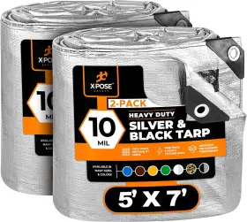 810154643851 XPOSE SAFETY Poly Tarp Feet