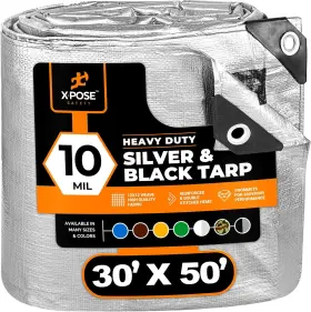 STH-3050-X XPOSE SAFETY Poly Tarp Mil Feet