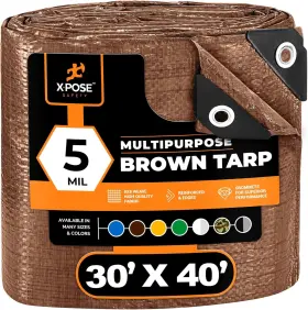 BRT-3040-X XPOSE SAFETY Multipurpose Cover Poly Tarp Feet