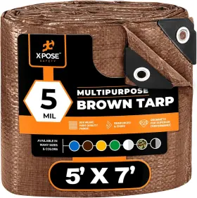 812412033343 XPOSE SAFETY Multipurpose Cover Poly Tarp Feet