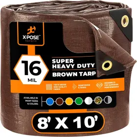 BHD-810-A XPOSE SAFETY Mil Poly Tarp Cover