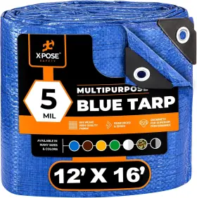 BT-1216 XPOSE SAFETY Better Poly Tarp Multipurpose Feet