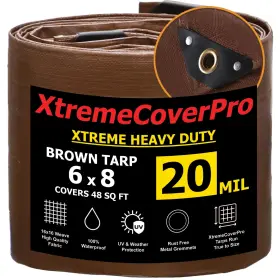 6X8-20 XTREMECOVERPRO Ultra Tarp Mil Waterproof