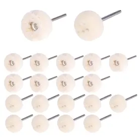 YIE-14 YIEPET Mandrel Polishing Buffing Wheel Wool Felt