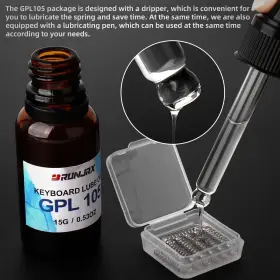 797439783313 YIMAGUJRX Runjrx Keyboard Switch Lube Grease Oil #2