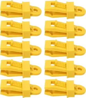 YUECOOM905GV1D62U-11 YUECOOM Tarp Clips Lock Grip Tent Clamps