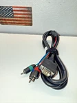 Ttl Component To Vga Cable E193793/ Awm 2919/ Rca Display. Fixed Price $9.00.
