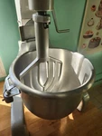 Hobart A2012b 12 Qt. Reducer Aluminum "b" Flat Beater, 00-023502 - Euc. Fixed Price $175.00.