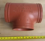 Victaulic Firelock Tee 6" N0.002 6/168.3 No.002. Fixed Price $73.57.