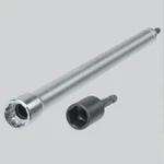 (2) Makita B-43359, 3/4" Hollow Socket 6" Long 1/4" Hex Driver Impact. Fixed Price $37.97.