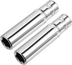 Uxcell 2 Pcs 1/4 Inch Drive 8mm 6-point Deep Socket, Metric, Cr-. Fixed Price $9.88.