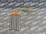 New Lot Of 6 Watlow Firerod Cartridge Heaters 240v 200w 5.625" L 0.498" Dia. Fixed Price $175.00.