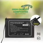 Tikaton 2023 Adjustable Reptile Heating Pad Under Tank Heater Terrarium Heat Mat. Fixed Price $30.37.