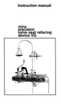 Mira Model Vg Valve Seat Cutter Manual. Fixed Price $21.79.