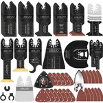 Leiluo 156 Pcs Multitool Blade Kits Oscillating Tool 156pcs Set, Black. Fixed Price $45.30.