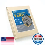 Guard Shield Beige Tarp Heavy Duty Waterproof 20x20 Feet Outdoor Poly Tarps. Fixed Price $89.41.
