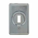 Eaton Ds32 Sw Cvr Snap/toggle Switch Cover 4.28"x2.75" Steel Single Gang. Fixed Price $28.58.