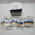 (10ct) Te Connectivity Amp Krone 211102-3 Faceplate, Single Gang, 6-port -new. Fixed Price $22.46.