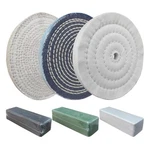 Purui 6pc 6 Inch Stainless Steel Polishing Buffing Wheel Kit For Bench Grinder,k. Fixed Price $30.99.