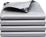 10x20ft Tarps Heavy Duty Waterproof, 12 Mil Big Tarp With Grommets And Reinfo.... Fixed Price $46.37.