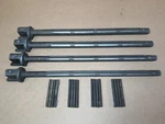 Sunnen Honing Mandrels (batch Of 4) 4ul-781, 4ul-843, 4ul-906, 4ul-968 & Stones. Fixed Price $245.00.