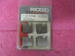 Ridgid 37975 1 1/4" Npsm Alloy Pipe Dies. Fixed Price $89.99.