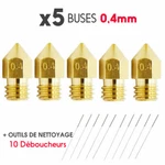 X5 Nozzle 0.4mm For Comgrow/elegoo Creality Ender-3 3 Pro 3d Printer + Tools. Fixed Price $7.65.