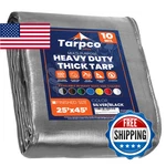 Tarpco Safety Heavy Duty 10 Mil Tarp Cover Waterproof Uv Resistant Rip And Tear. Fixed Price $233.63.