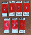 Nos Weller Dst3 Tiplet To Desoldering Tools Ds40, Ds40p, Ds60, Dstcp (set Of 7). Fixed Price $29.90.