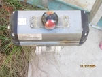 3" Svf Sb7 316ss Ball Valve W/ Flowserve B115d Air Actuator. Used. Sanitary.. Fixed Price $700.00.