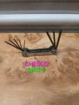 Chesco 88095 Foldable Allen Hex Key Wrench Set 9 Sizes Made In Usa. Fixed Price $9.95.