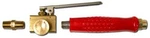 Flame Engineering V-880p/h-1 Squeeze Valve With Handle, Brass - Quantity 1. Fixed Price $81.25.