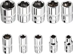 Utoolmart 1/4-inch Drive 6-point Shallow Socket Set Short Set, 1/4inch. Fixed Price $13.05.