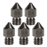 5pcs Hardened Steel 0.4mm Mk8 Nozzle For Ender 3, Cr-10 - High-temp 3d Printer. Fixed Price $21.25.