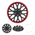 Cobra-tek Cbk-hp069-15-kr Hubcap Wheel Cover 4-pack - Black/red 15". Fixed Price $79.35.