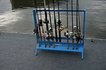 Viking Vks-vfr001 Fishing Rod Rack (vksvfr001). Fixed Price $69.99.